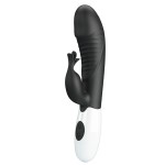 PRETTY LOVE - RASMUSSEN 30 FUNCTION RABBIT VIBRATOR BLACK